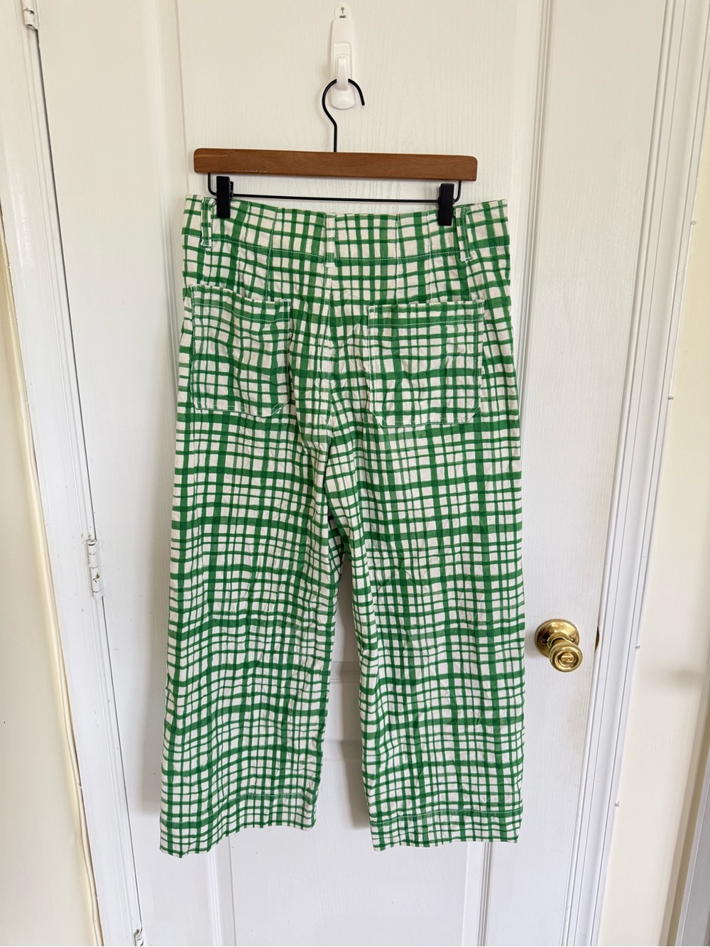 Anthropologie Maeve The Colette Cropped Wide Leg Pant - Picture 8 of 9